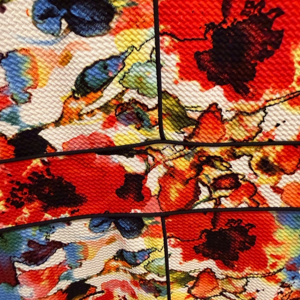 Sonnet James Floral Multicolor Knit Sheath Dress - Women - Picture 5 of 7